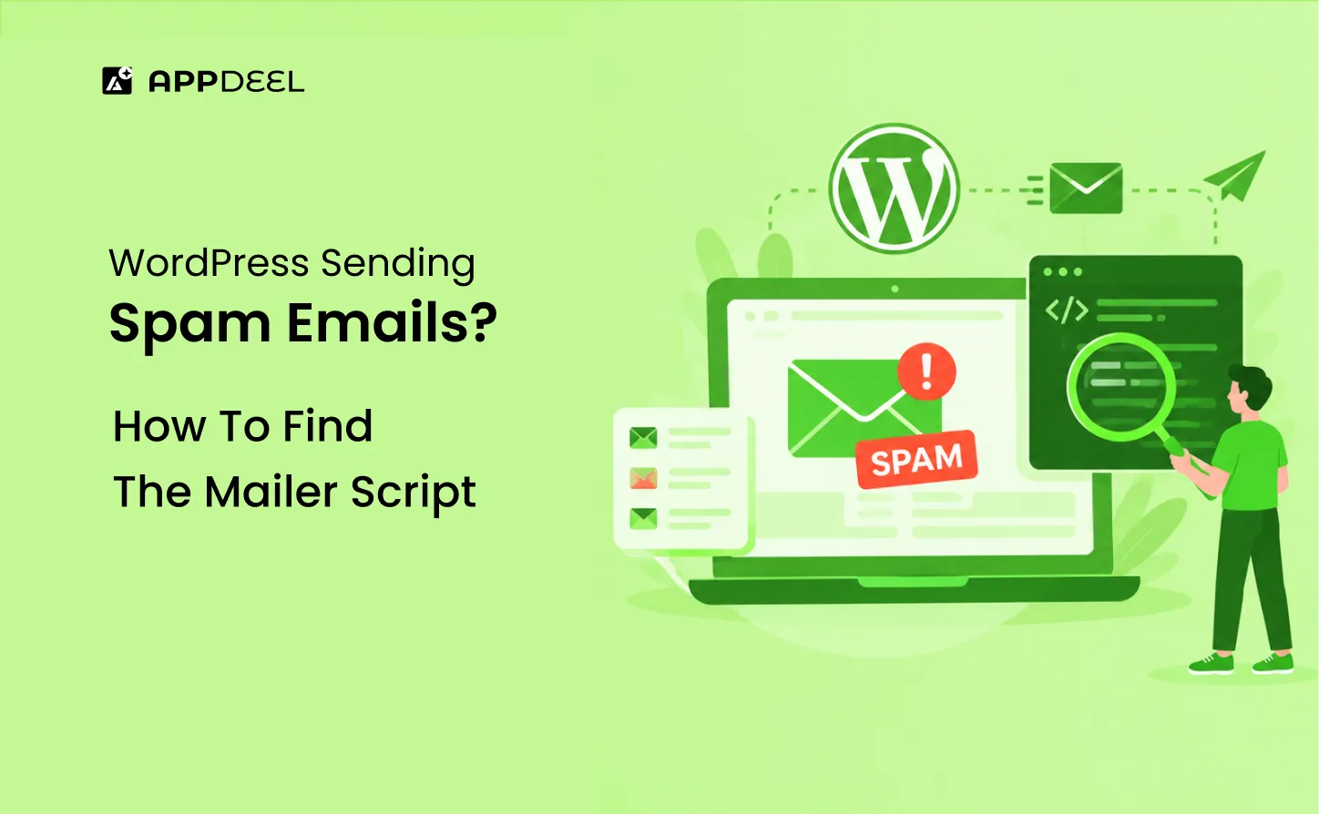 wordpress sending spam emails