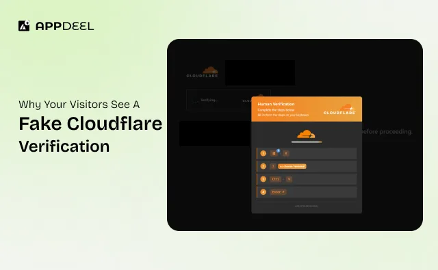 Fake Cloudflare Verification